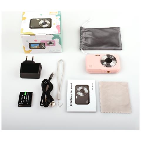 Fotocamera Digitale Con 1080p, 44mp, Zoom 16x, Schermo Da 2,4 Pollici Purple - Foto 2