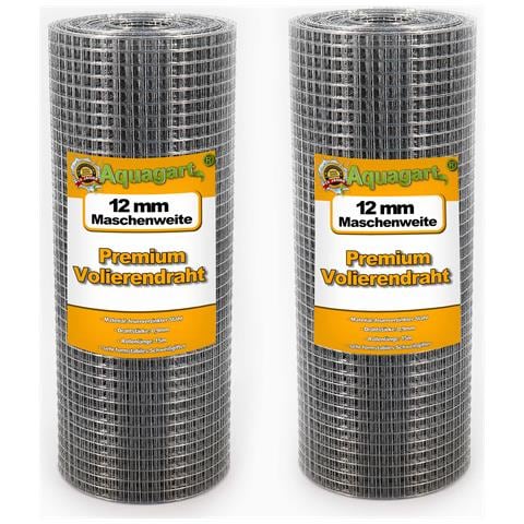 45m X 0,5m Rete Per Voliera, Griglia Metallica, Rete Saldata, Rete Metallica Zincata A Caldo - Foto 1