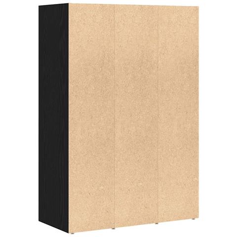 Libreria Rovere Nero 66x30x98 cm in Legno Multistrato - Foto 2
