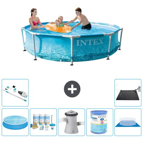 Piscina Fuori Terra - In Giro - 305x76 Cm - Blu - Include Accessori Coordinati A1341 - Foto 1