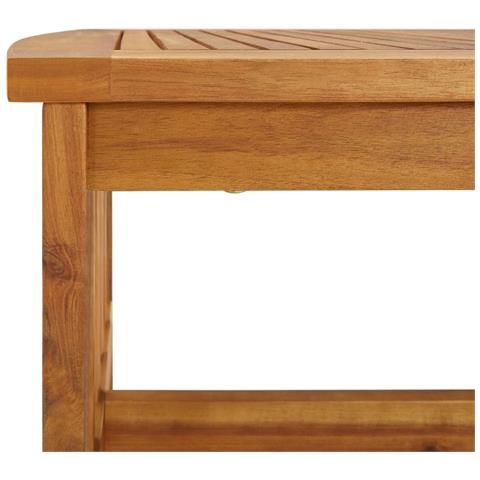 Lusso Casadino -  Set Divani Da Giardino 2 Pz Con Cuscini In Massello Di Acacia - Foto 8