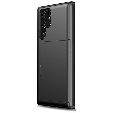 Custodia Protettiva Compatibile Con Samsung S21 Ultra Con Porta Carte - Nero Samsung Galaxy S21 Ultra - Foto 2
