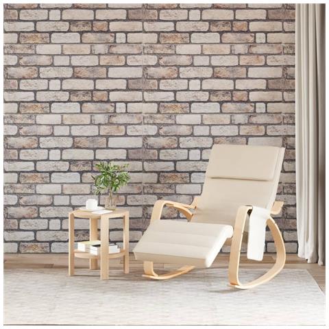 Pannelli Murali 3D 10 pz Marrone Chiaro 100x50 cm EPS - Foto 2