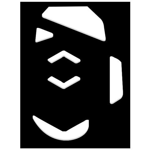 Set Di Piedini Per Mouse Compatibili Con Logitech G502 Wired, Bianco - Precisione E Scorrevolezza Migliorate - Foto 1