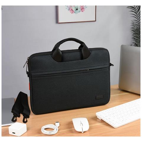 Borsa Per Laptop Da Lavoro Impermeabile E Antiurto Per Laptop Da 13/15.6 Pollici  15,6 Pollici - Foto 4