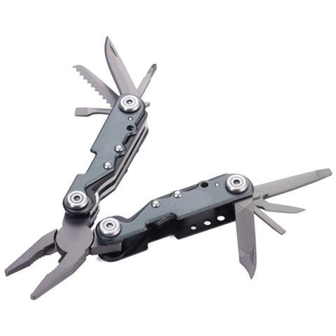 TOL42/GY pinza multiuso Portachiave 10 strumenti Grigio - Foto 1