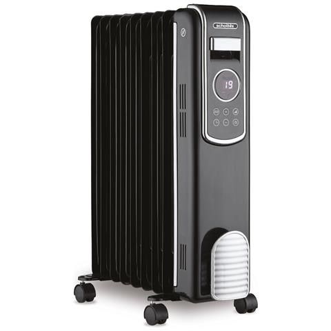 Radiatore Elettrico a Olio Potenza 2000 W Nero SCHV909N - Foto 2