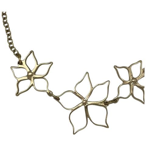 Collana Irregular Bloom In Oro, Catena Da 40 Cm. - Foto 2