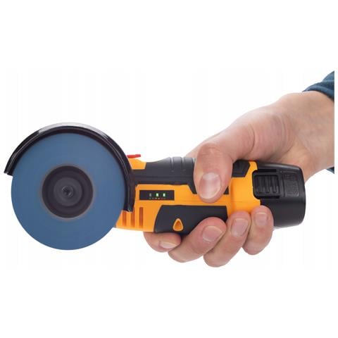 Mini Smerigliatrice 12v Blue Bird Mbb12v - Set Con Disco Diamantato 75mm | Design Ergonomico, Batteria Lunga Durata, 19500r /min - Foto 2