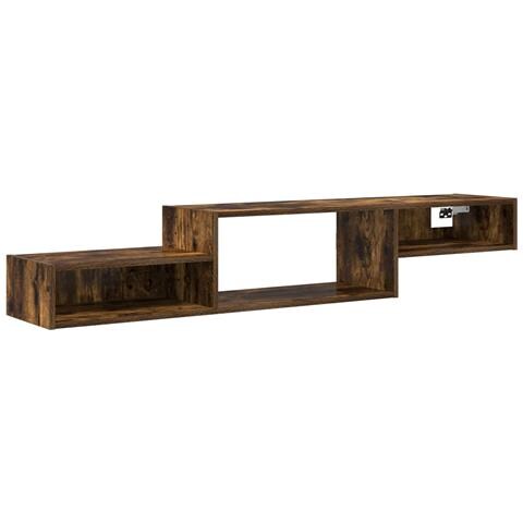 Mobile TV da Parete A parete Rovere Fumo 150 x 28 x 26 cm - Foto 1