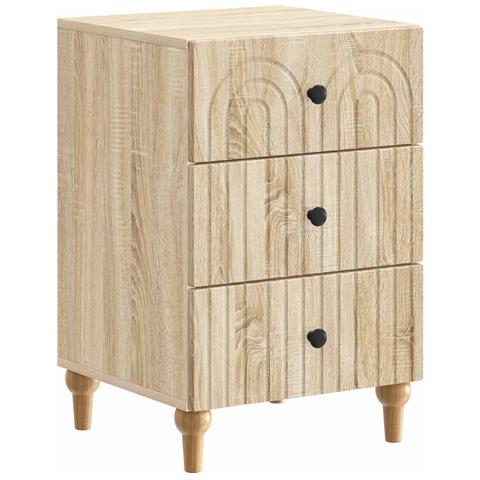 Armadio da Notte con cassetto Rovere Sonoma 43x 41 x 66,5 cm - Foto 1