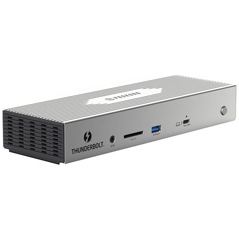 PD-TBT4100WPD replicatore di porte e docking station per laptop Cablato Thunderbolt 4 Argento - Foto 1