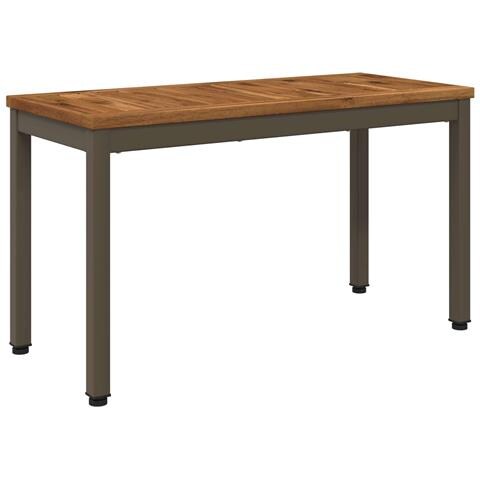 Panchina da giardino 80,5 x 35 x 45 cm Legno di Acacia Massello - Foto 1
