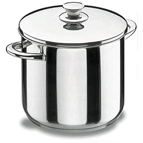 40129 - Pentola Vitrocor super alta in acciaio inox da 28 cm con coperchio - Foto 1