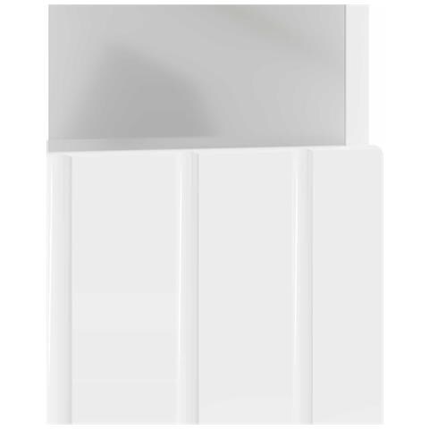 Mobile TV LED Bianco Lucido Legno ingegnerizzato - Foto 9