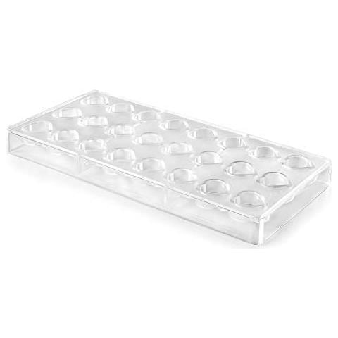 66871 Stampo per cioccolato a forma di cuore, bianco, 28x28x3 cm - Foto 1