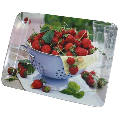 Vassoio Piccolo Fragole. Cm 31x23x2 - Foto 1