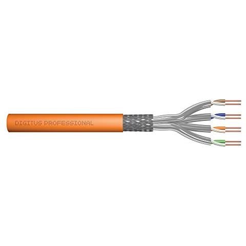 Cavo Solido per Reti con Doppia Schermature S-Ftp 100 m Colore Aranccione - Foto 2