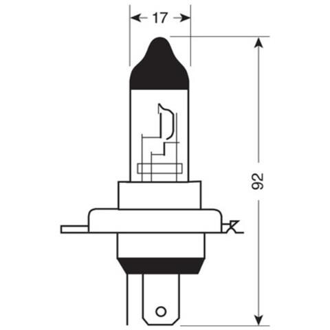 da H4 12v 130/90w P43t - Foto 2