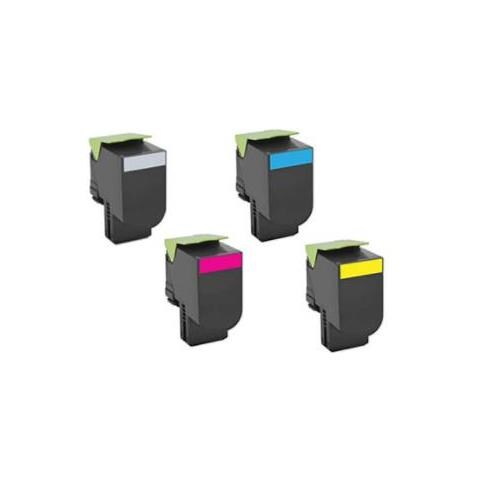 TONER COMPATIBILE -  Per Lexmark C540h1cg Ciano 2000pag. - Foto 1