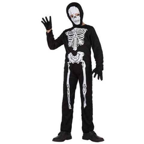 70330 - Costume Da Scheletro Bambino, Taglia: 140 Cm - Foto 1