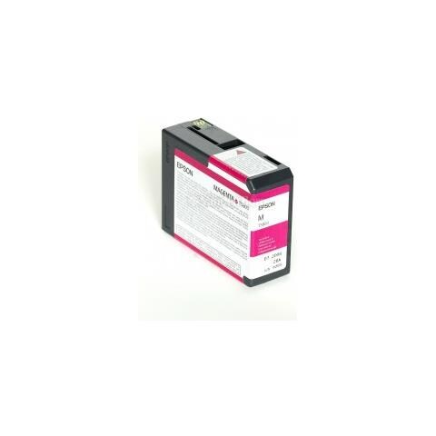 Cartuccia T5803m Magenta Compatibile Per Epson Stylus Pro 3800,3880 T580300 T5803 80ml - Foto 1