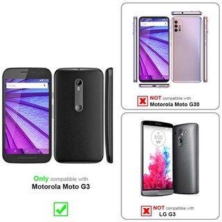 Cadorabo Custodia Flip In Similpelle Bruno Caffè Per Motorola Moto G3 - Con Chiusura Magnetica