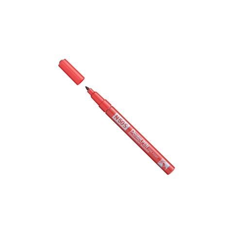 Marcatore N50 Slim Rosso Punta Tonda 3,18mm Pentel - Foto 1