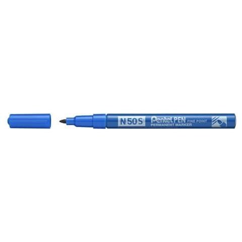 Marcatore N50 Slim Rosso Punta Tonda 3,18mm Pentel - Foto 2