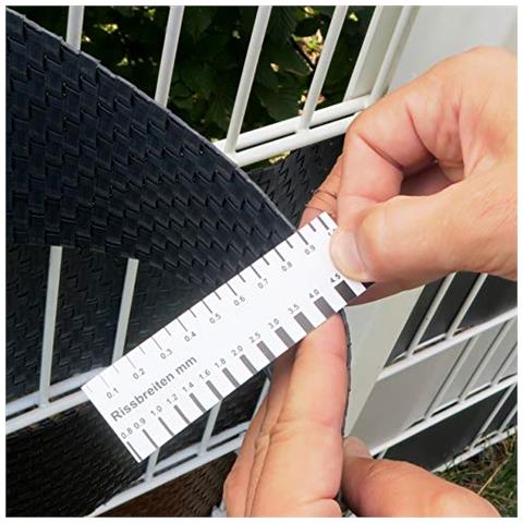 Giardino Screening Allaperto Pannelli Trattamento Di Vimini A Doppia Barra Metallica Di Recinzione Plastica In Pvc Rattan Fence Screening 19 X 250 Centimetri (marrone Scuro) - Foto 2