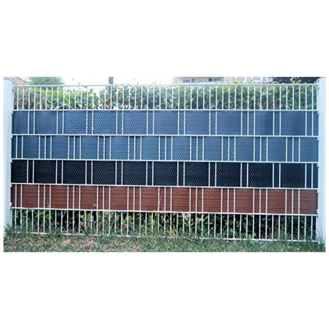 Strisce Privacy Per Recinzioni - PVC 19cm Per Giardino E Balcone, Colore Antracite - Foto 2