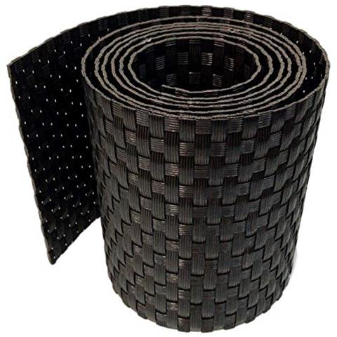 Giardino Screening Allaperto Pannelli Trattamento Di Vimini A Doppia Barra Metallica Di Recinzione Plastica In Pvc Rattan Fence Screening 19 X 250 Centimetri (marrone Scuro) - Foto 1