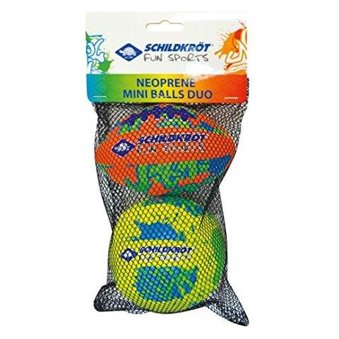 Palla Di Unisex Neoprene Mini Duo Pack Multicolore Piccolo Giallo Arancione - Foto 2