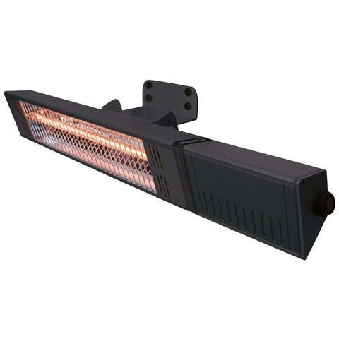 Stufa Termosifone da Parete Fortuna 1500 W Oro Rosa Nero - Foto 1