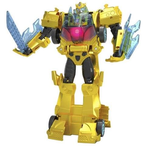 Transformers - Bumblebee Cyberverse Adventures Dinobots Unite Roll N 'change - Figura Di Un Calabrone Di 25 Cm - 6 Anni - Foto 1