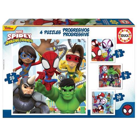 Puzzle - Spidey Progressivo E Amici - Foto 1
