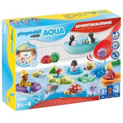 1.2.3 Acqua Calendario Avvento Bagnetto Divertente Con Animali Galleggianti - Foto 1