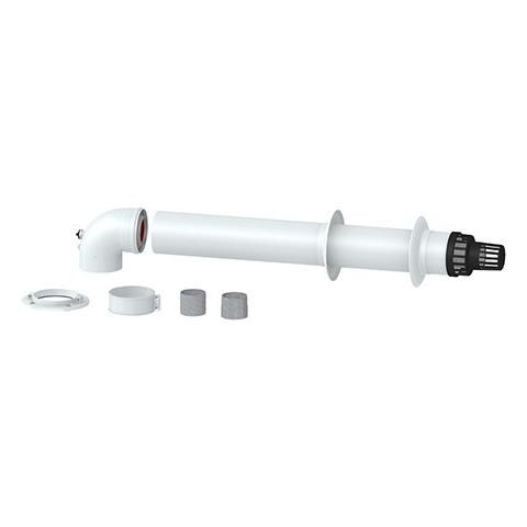 Kit Universale Coassiale 1 D. 60-100 Alc Diam. 60/100 - Foto 1
