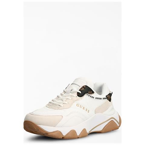 Fl7micfal12 Sneakers Runner Micola Bianco Pelle Scarpe Donna Bianco 37 - Foto 1