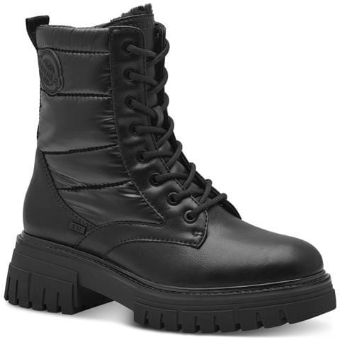 Black Casual Closed Booties Stivaletti Tessile Scarpe Donna Nero Eu 37, 5-26243-43 001 - Foto 1