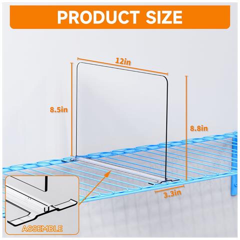Set Di 2 Nuovi Pannelli Divisori In Acrilico Trasparente - Foto 6