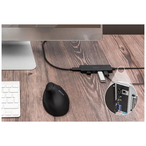 Hub USB 3.0, 4 porte, Slim Line - Foto 2