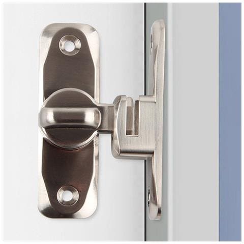 Chiusura Per Porta - Universale 90° / 180° (con /senza Foratura) Silver - Foto 1