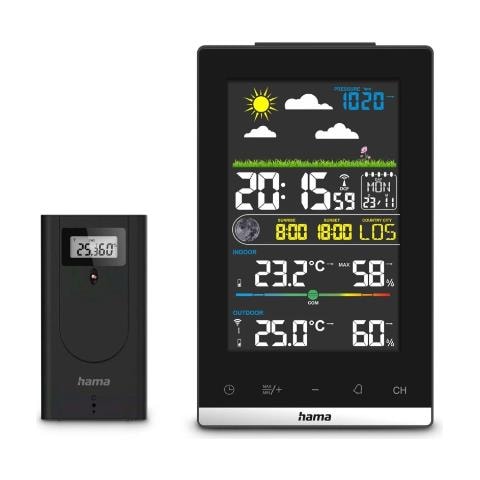 00222239 stazione meteorologica digitale Nero Batteria - Foto 1