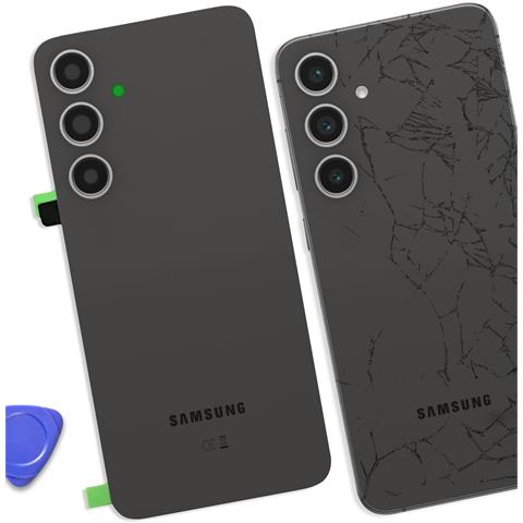 Vetro Posteriore Di Ricambio Per Samsung Galaxy S24 Fe Originale - Foto 4