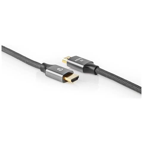 Cavo Da Hdmi A Hdmi Ultra High Speed 48 Gbps 8k A 60hz 5m, Grigio Antracite - Foto 5