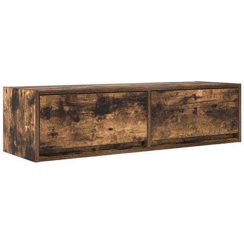 Mobile TV Finto Rovere 100x31x25,5 cm Legno Ingenerizzato - Foto 1