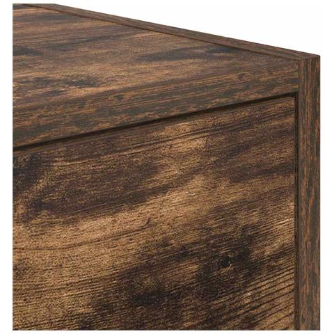 Mobile TV Finto Rovere 100x31x25,5 cm Legno Ingenerizzato - Foto 9