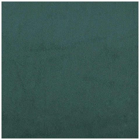 Chaise Longue Massaggi con Capezzale Verde Scuro in Velluto - Foto 9