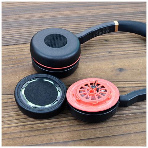 Cuscinetti Auricolari Di Ricambio Per Jabra Evolve 75/75+/75 Uc/75 Ms - Set Da 2 - Foto 4